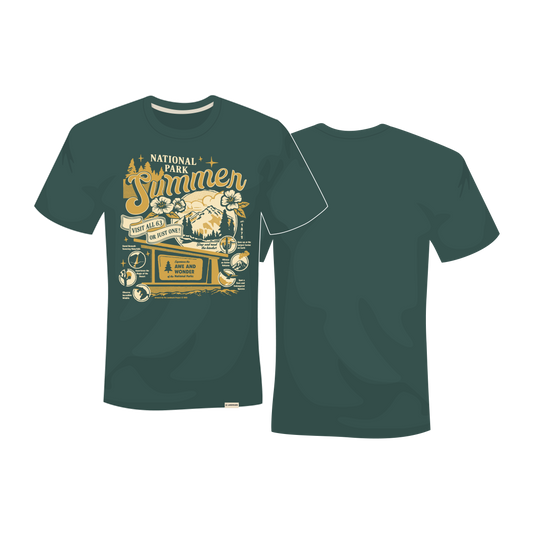 Preorder - National Park Summer Unisex Short Sleeve Tee