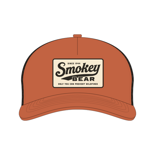 Preorder - Smokey Script 5-Panel Trucker Hat