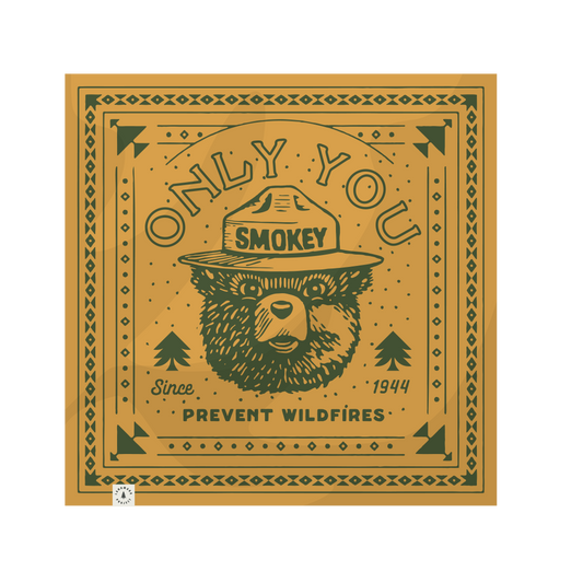 Preorder - Smokey Bear Bandana