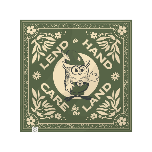 Preorder - Woodsy Owl Bandana