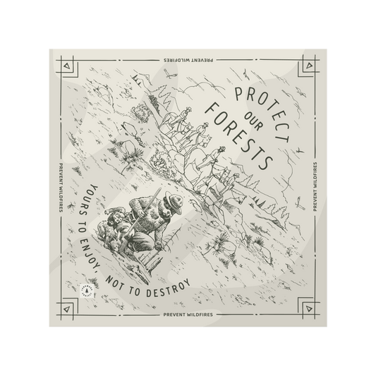 Preorder - Smokey Bear Bandana