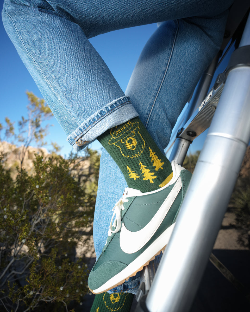 Smokey Emblem Sock