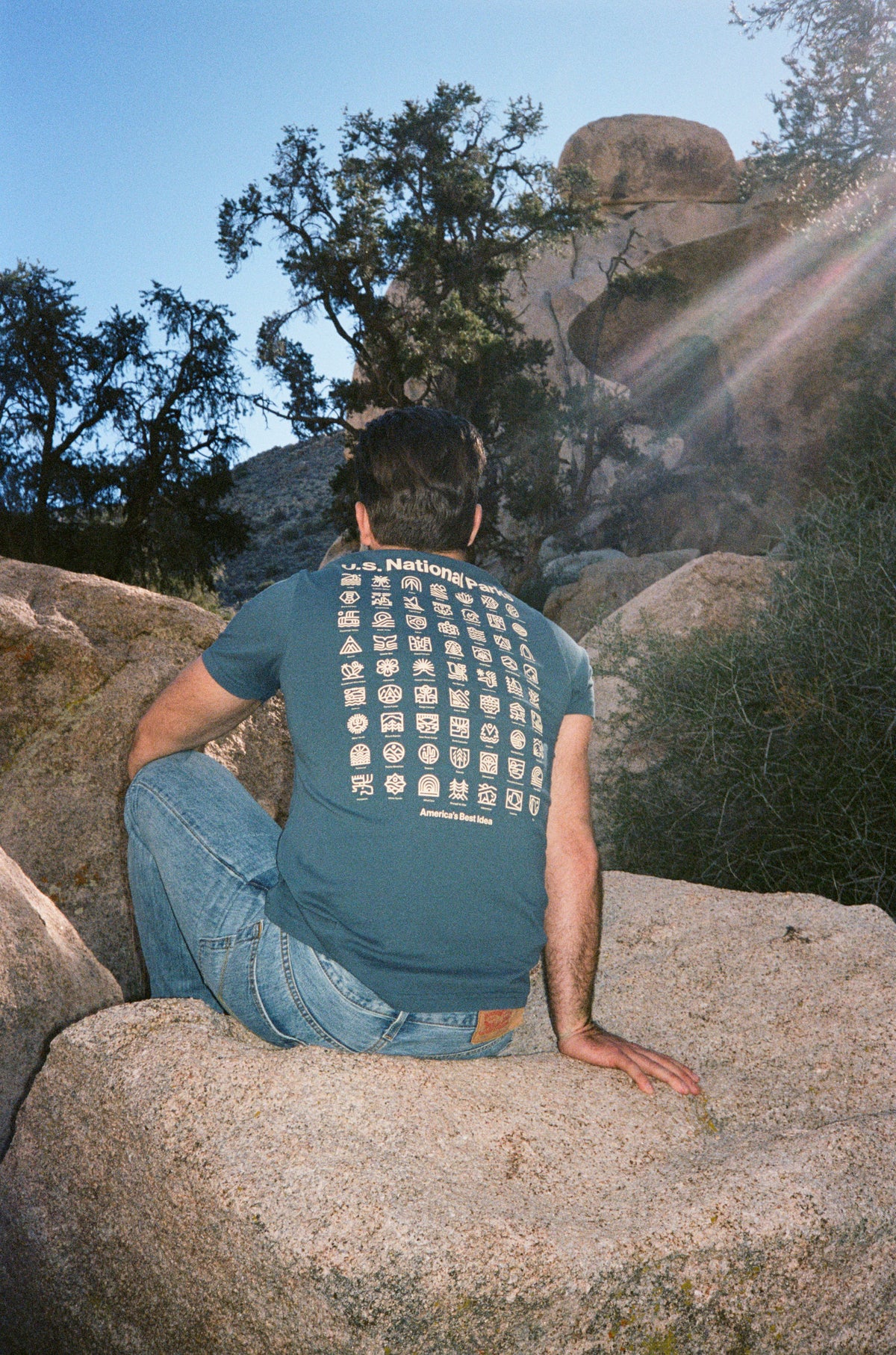 NEW U.S. National Parks Unisex Short Sleeve Tee w/ Pocket