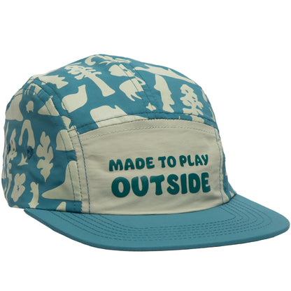 Made To Play Outside Kids 5-Panel Camp Hat