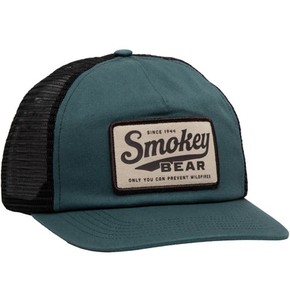 Smokey Script 5-Panel Trucker Hat