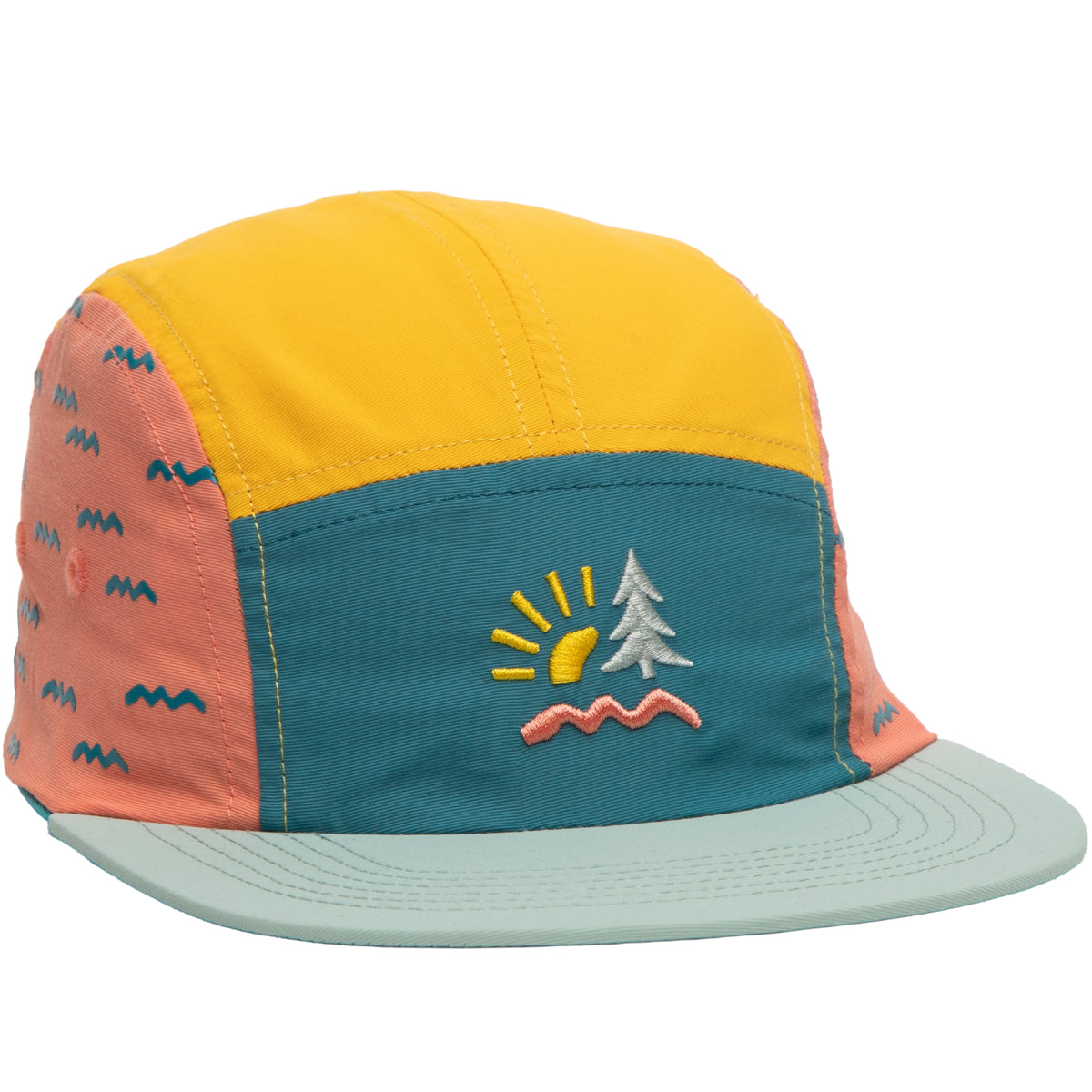 Sunrise Kids 5-Panel Camp Hat