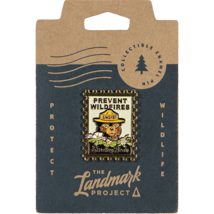 Smokey Bear Postage Stamp Pin