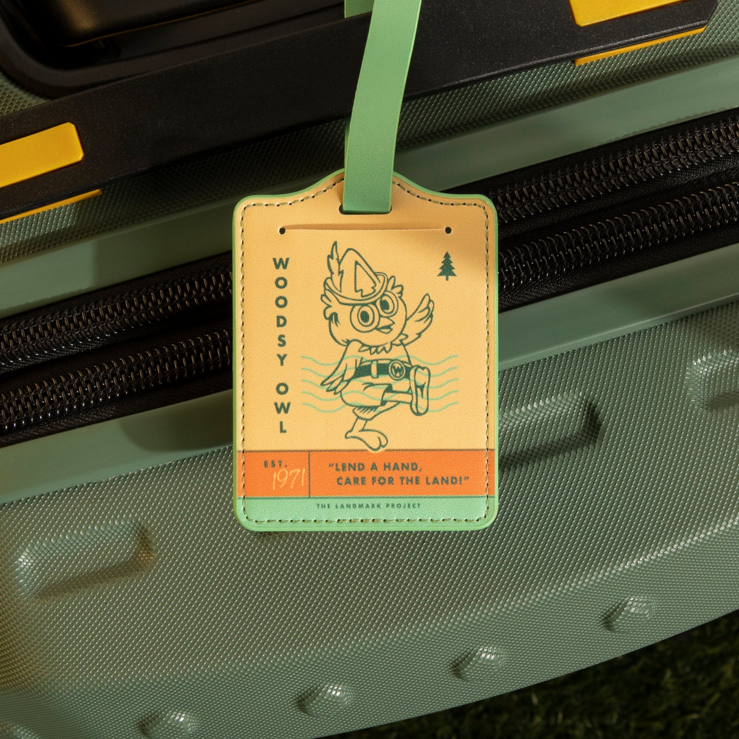 Woodsy Owl Gear Tag