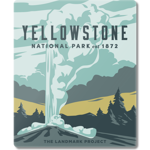 Yellowstone National Park Magnet