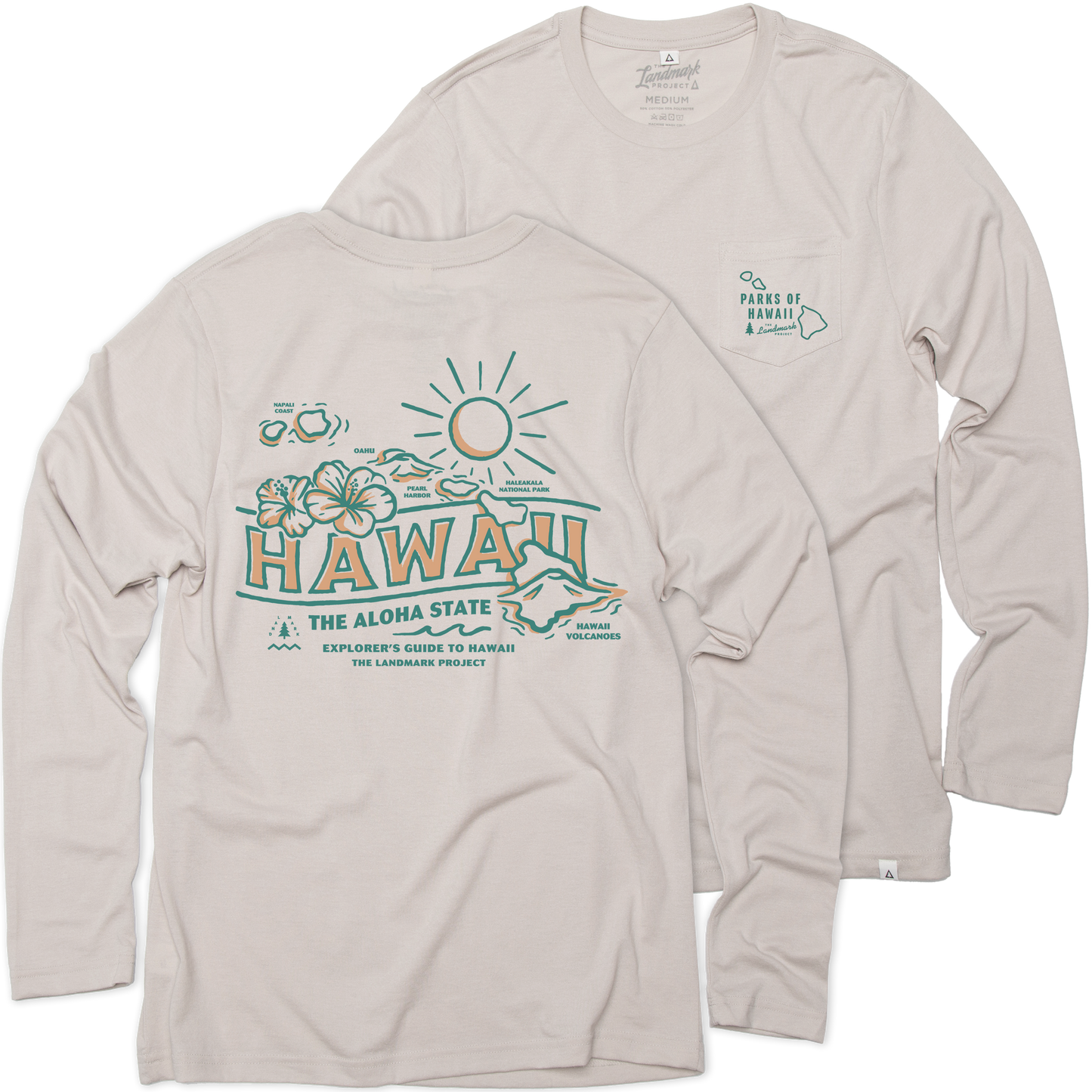 Explore Hawaii Pocket Tee