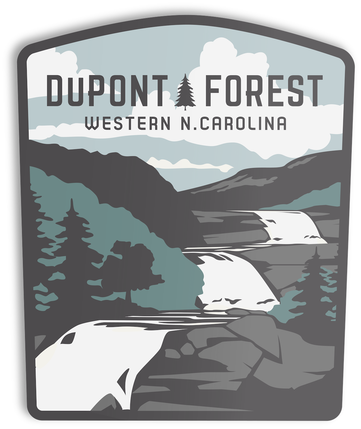 Dupont State Forest Sticker โ Landmark Wholesale