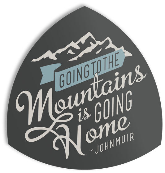 Going to the Mountains Sticker