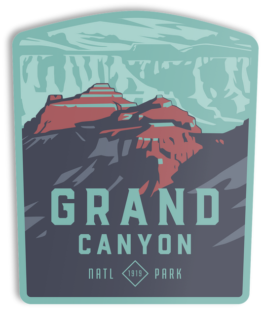 Grand Canyon National Park North Rim Sticker