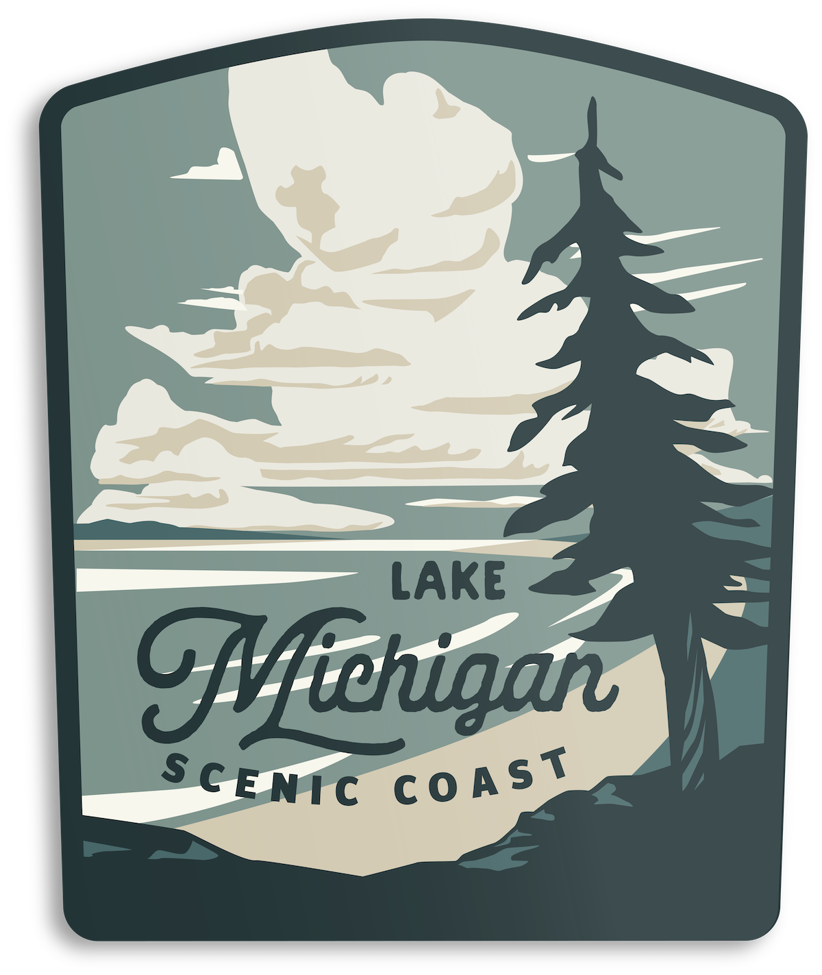 Lake Michigan Sticker