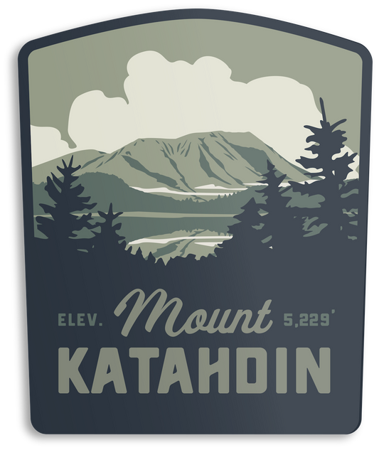 Mount Katahdin Sticker