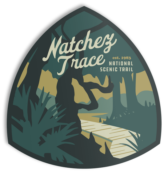 Natchez Trace Trail Sticker