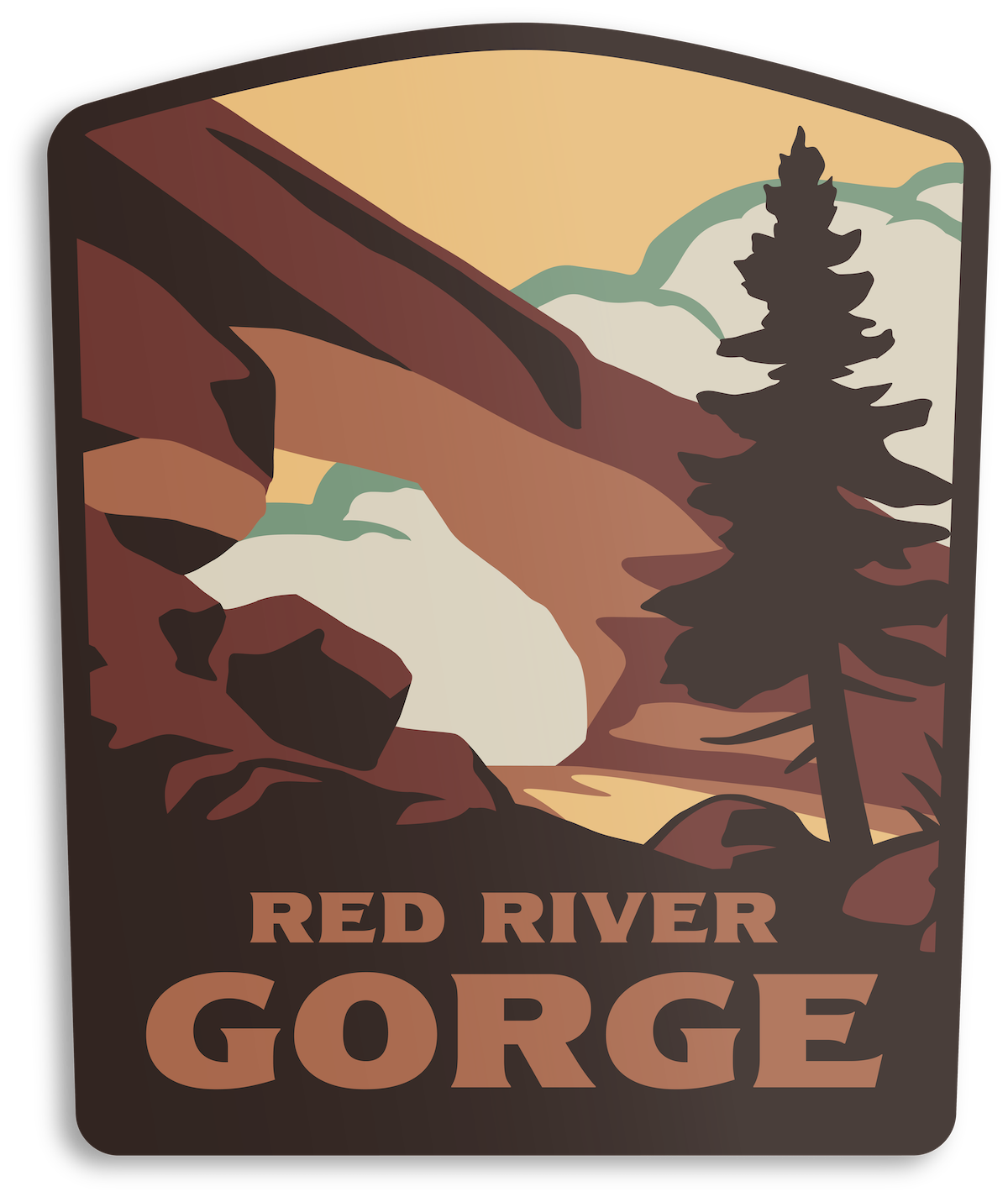 Red River Gorge Sticker