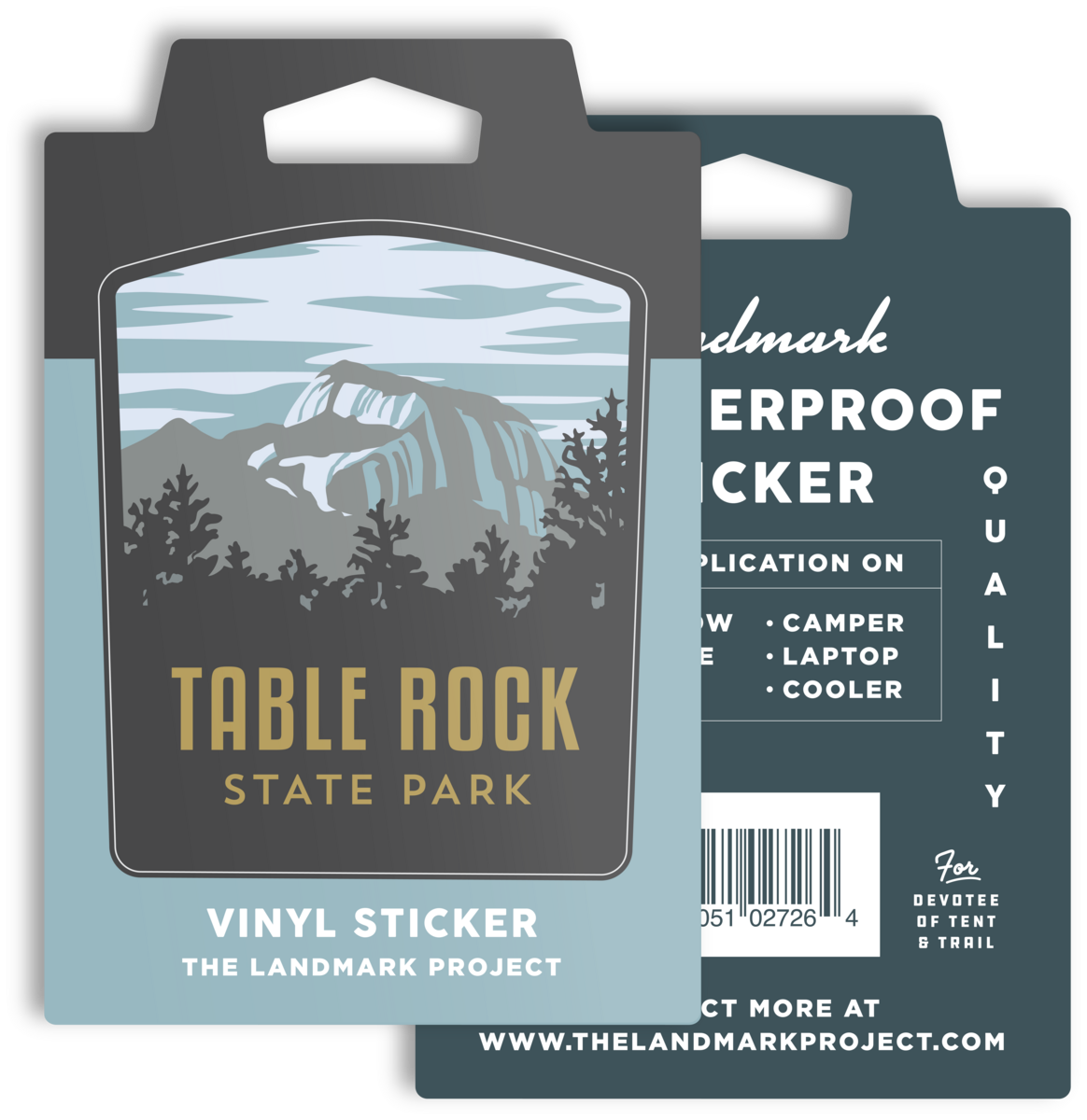 Table Rock State Park Sticker – Landmark Wholesale