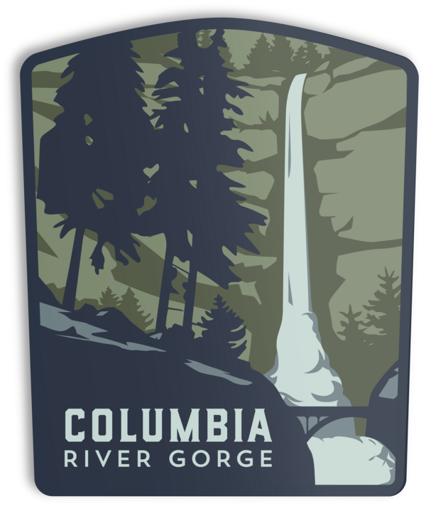 Columbia River Gorge Sticker