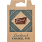 Trail Sign Enamel Pin