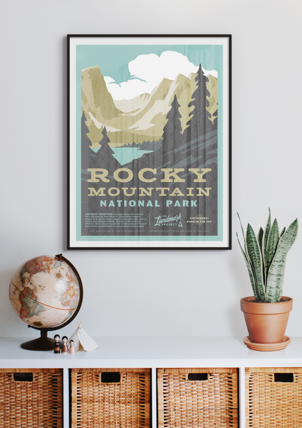 Rocky Mountain National Park Poster