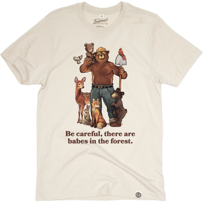 Babes in the Forest Unisex Short Sleeve Tee