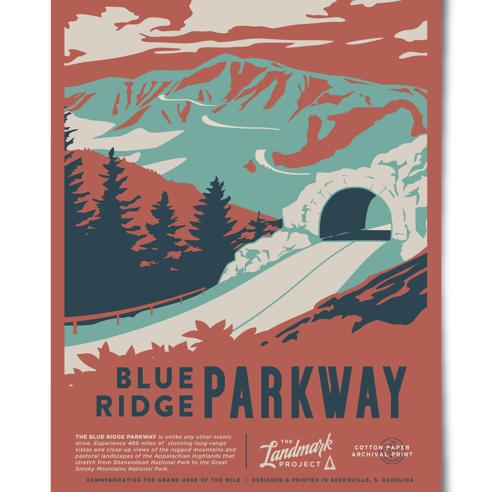 Blue Ridge Parkway Poster Landmark Wholesale