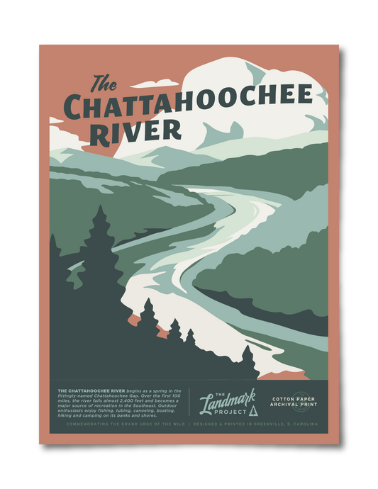 Chattahooche River Poster