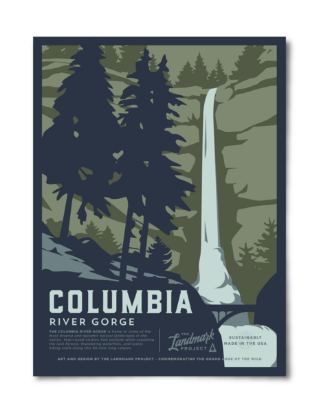 Columbia River Gorge Poster