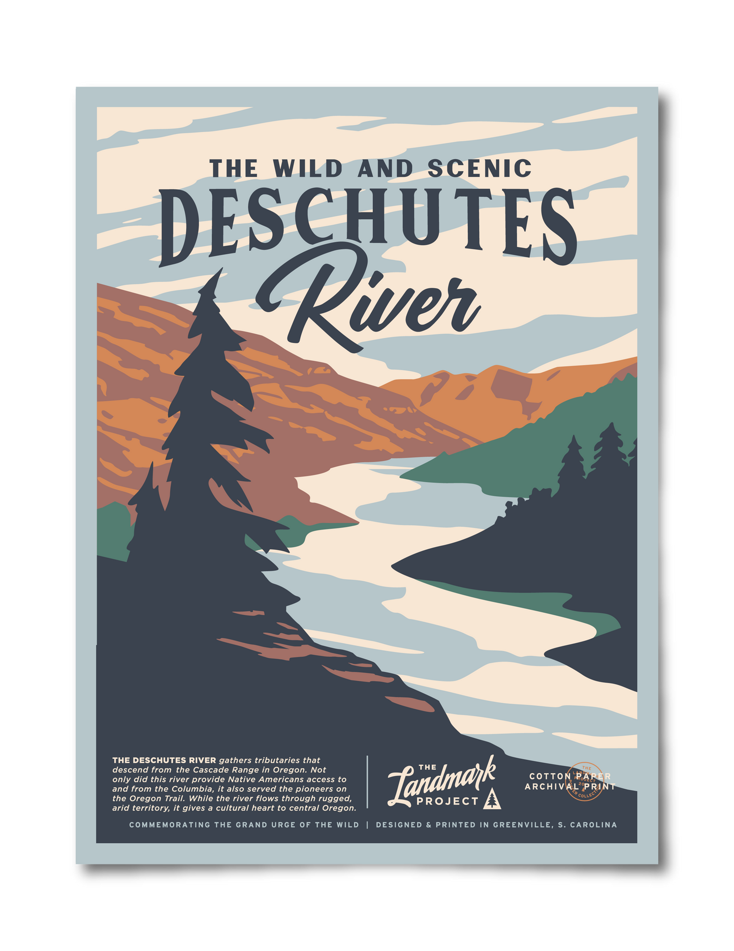 Deschutes River Poster