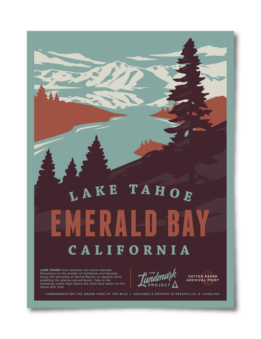 Lake Tahoe Emerald Bay Poster