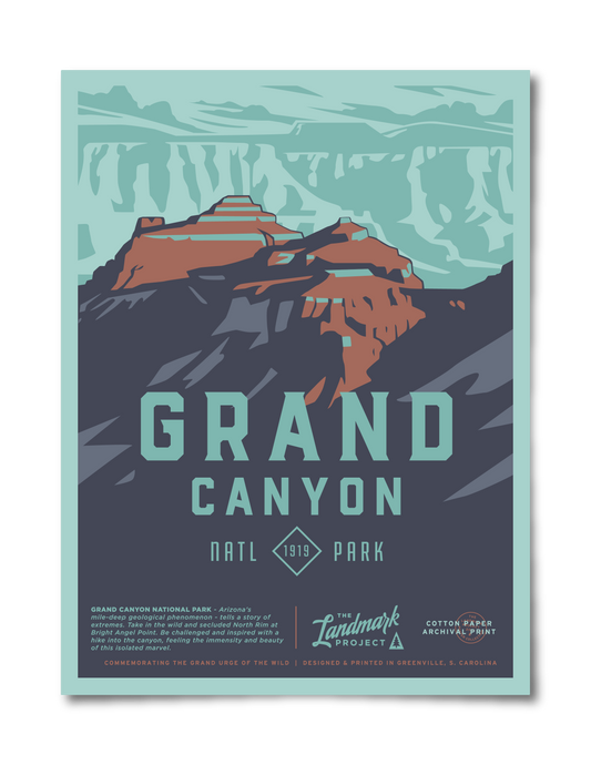 Grand Canyon North Rim Poster