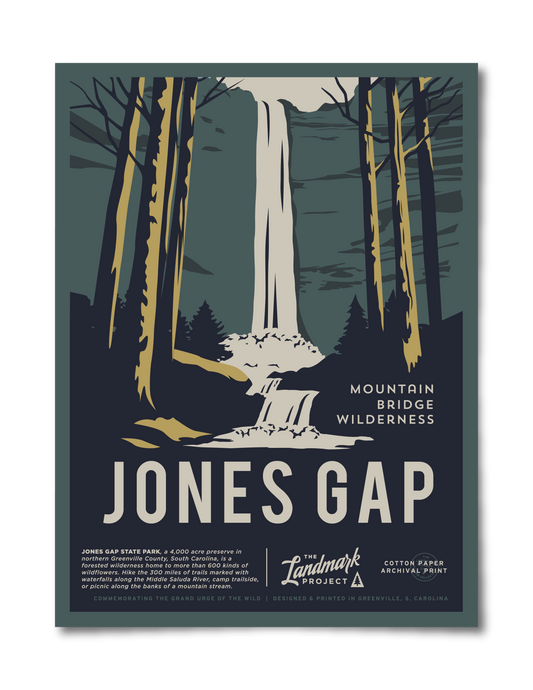 Jones Gap State Park Poster