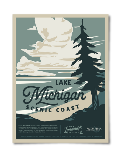 Lake Michigan Poster