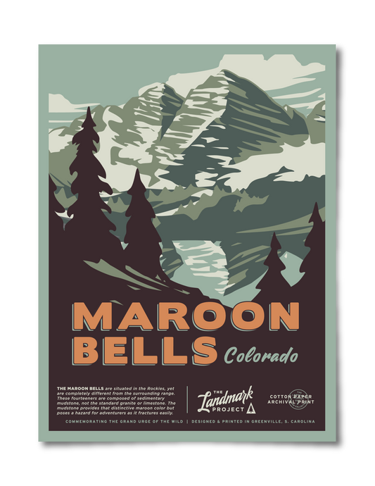 Maroon Bells Poster