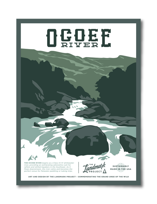 Ocoee River Poster