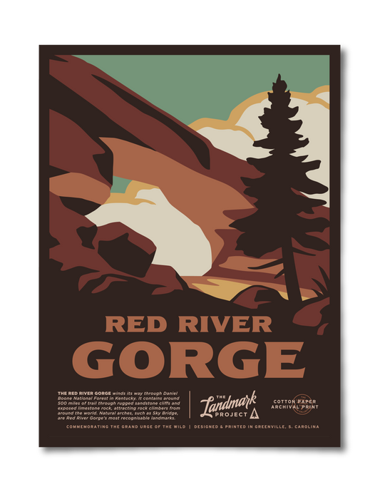 Red River Gorge Poster