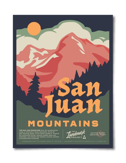 San Juan Mountains Poster