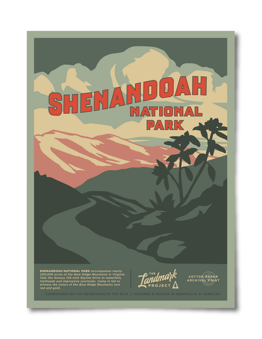 Shenandoah National Park Poster