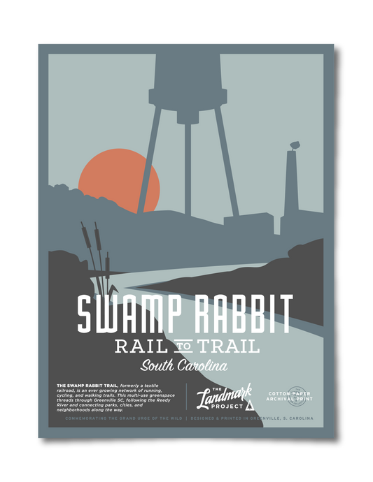 Swamp Rabbit Trail Poster