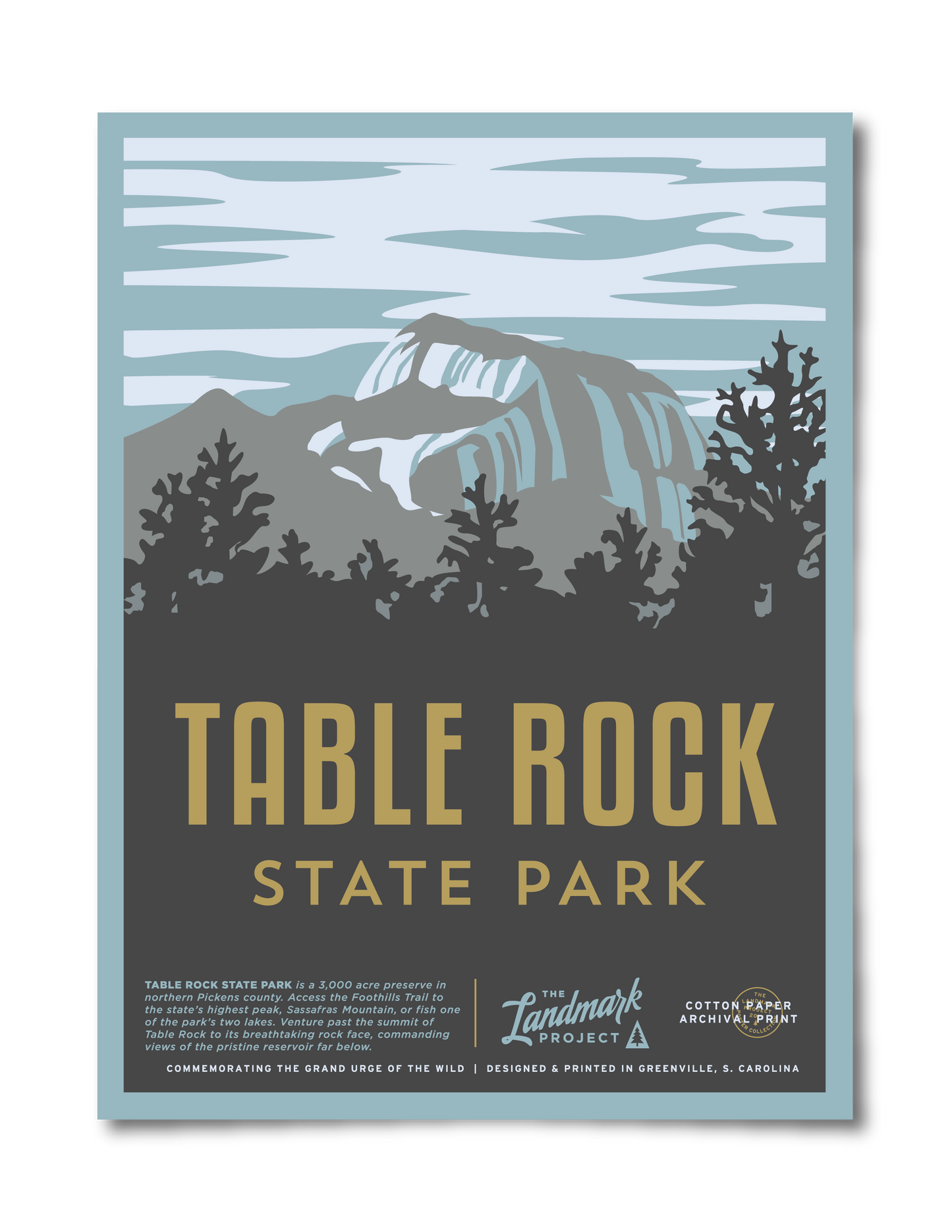 Table Rock State Park Poster