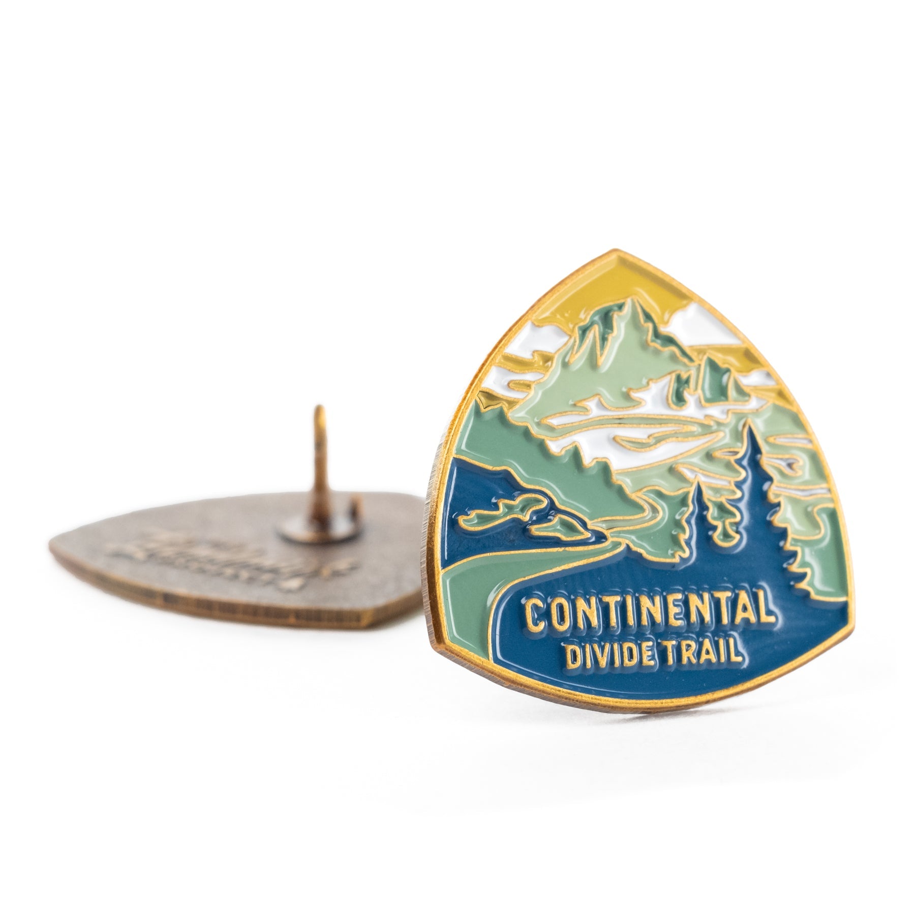 Continental Divide Trail enamel pin