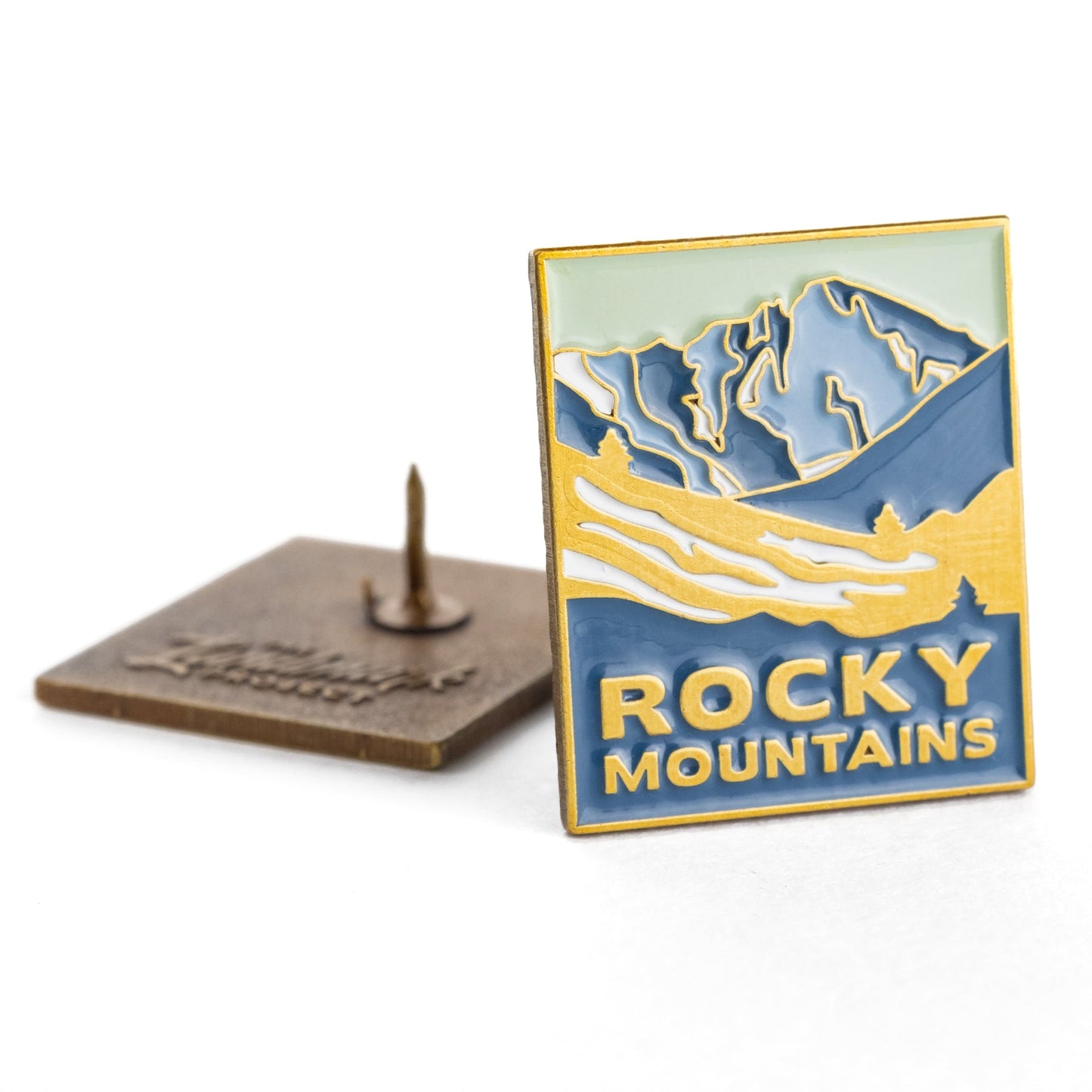 Rocky Mountains National Park Enamel Pin